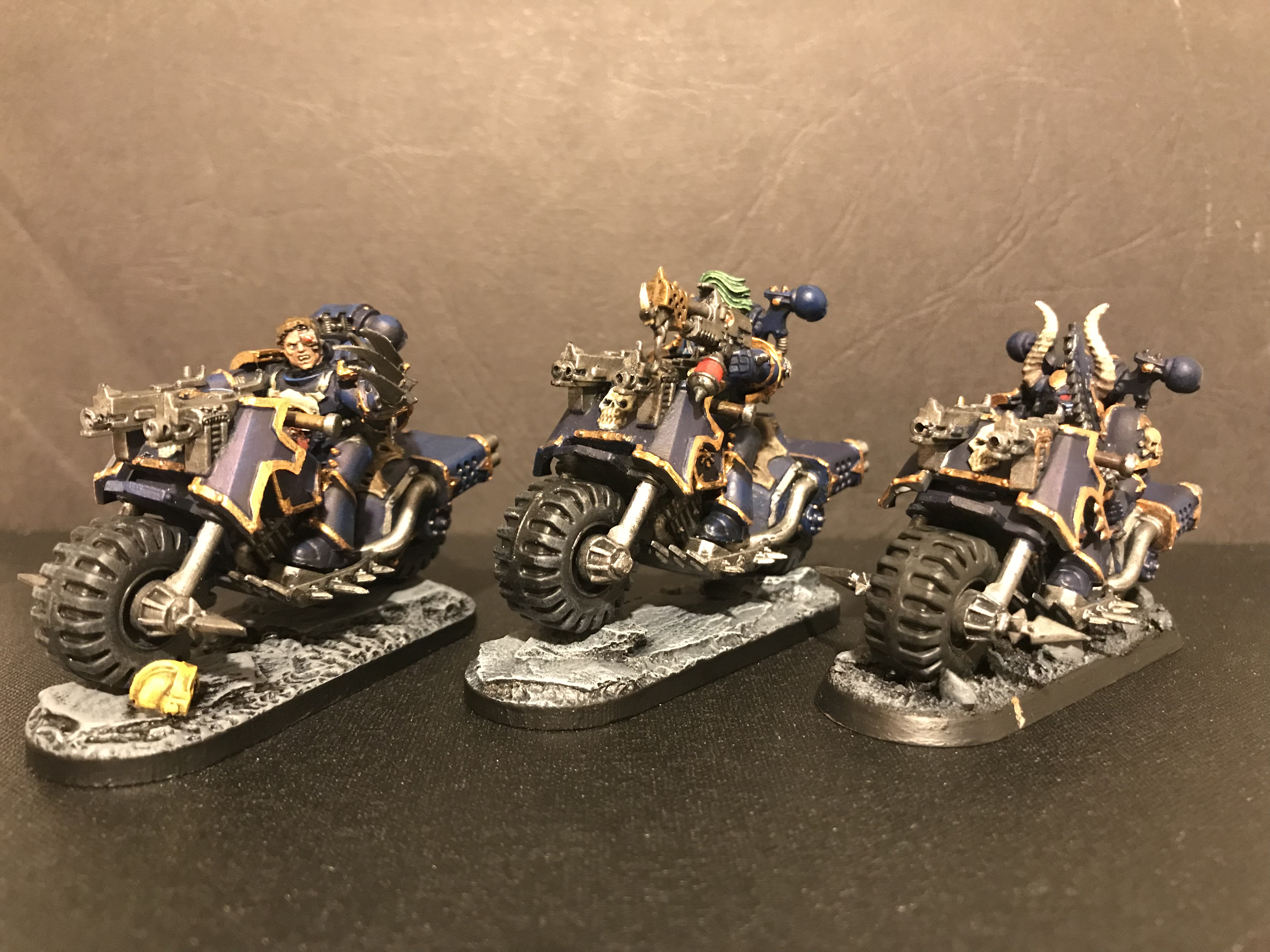 Chaos Space Marine&nbsp;Bikers