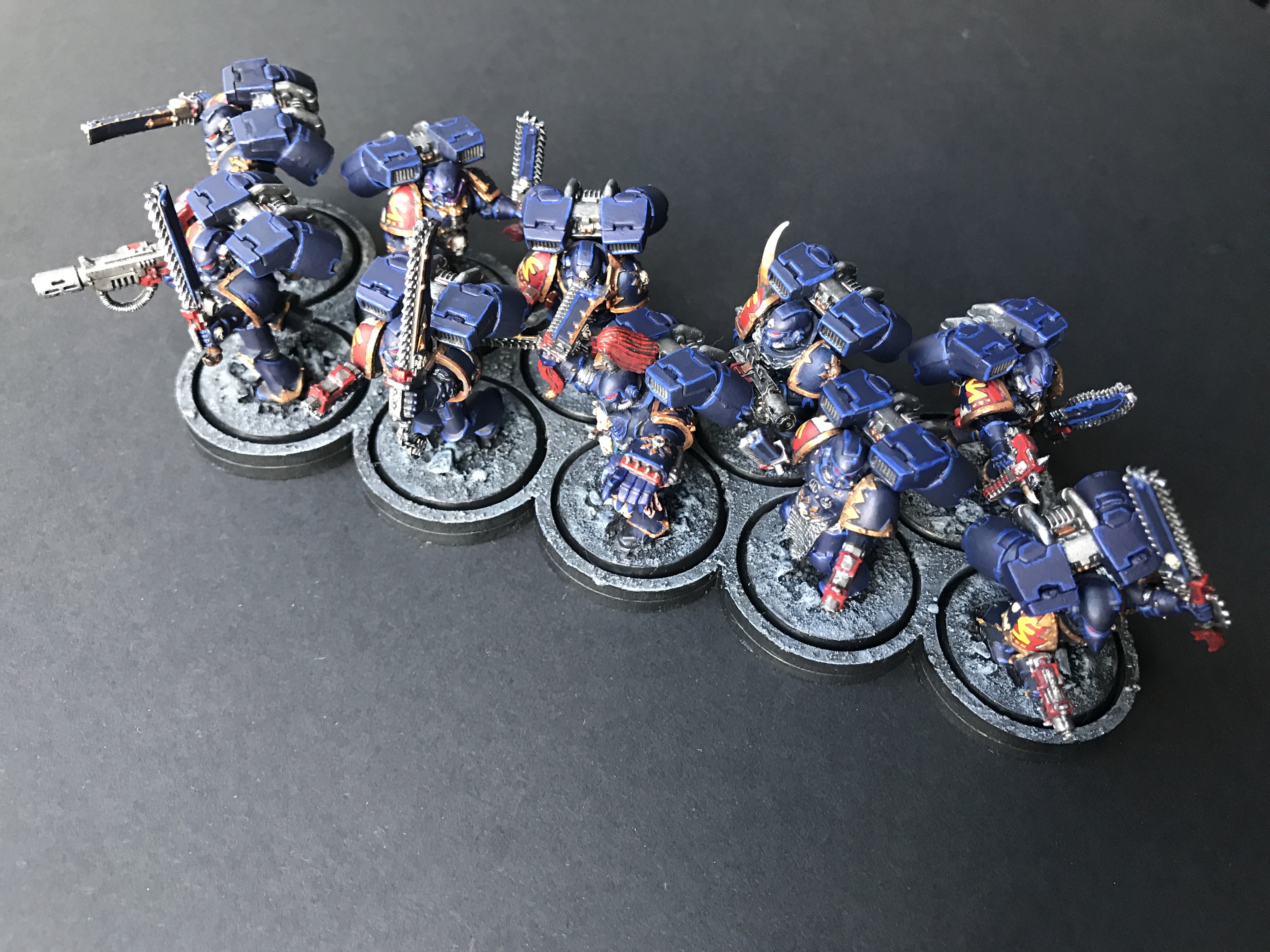 Raptors with Meltaguns