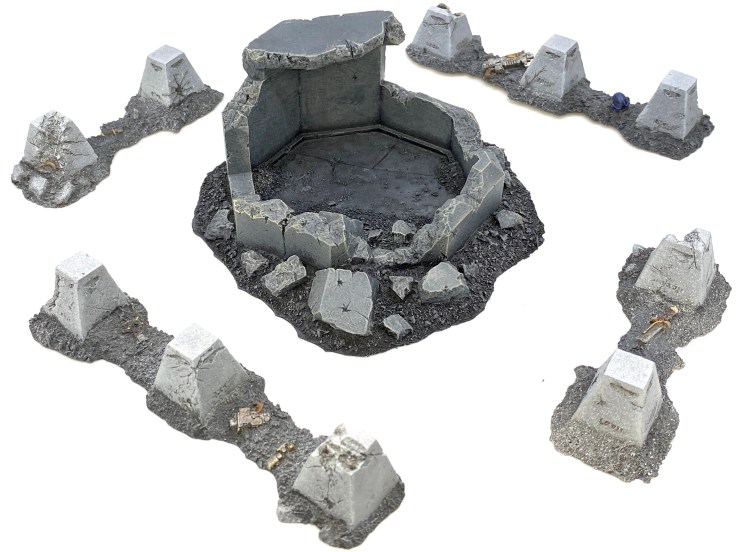 Forgeworld Tank Traps and UWS Ruined Pill&nbsp;Box